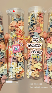 Jepitan Rambut Mini TABUNG ISI 100 PCS JEPIT Kecil Korea Anak Hair Grip isi 100pcs Box Bahan Premium