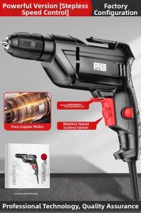 ZHI | Multifunction High Power Impact Drill 220V