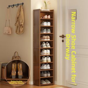 ZHENTAIYUAN | Dustproof Space-saving Shoe Cabinet