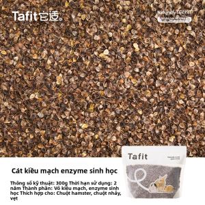 Tafit | Chất Đệm Chuồng Hamster Từ Vỏ Lúa Mạch Enzyme Hấp Thụ Khử Mùi Thoáng Khí Cho Mùa Đông