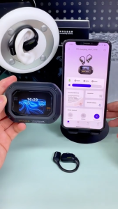 Lenovo ERAZER XP6 Tai nghe giá ưu đãi Tai nghe Bluetooth không dây thực sự AI Tai nghe phiên dịch V5.4 OWS Đàm thoại AI TWS Cảm ứng LED