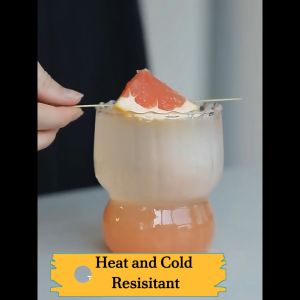 Locaupin 3pcs Glass Cup Clear Coffee Mugs Heat Cold Resistant Transparent Glasses Milk Water Cup Drinkware Set