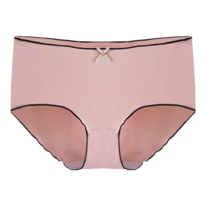 Antibacterial Ice Silk Womens Underwear Triangle Shorts Cotton Crotch Comfortable Breathable Feminine mid Waist Briefs