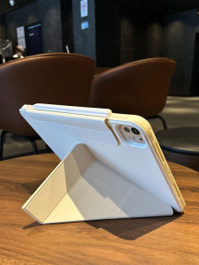 Zoyu | Transparent Thin Protective Case For Apple iPad Air 6 Pro 2024 9 Magnetic Split Design 12.9 Rotation 720 Degree Anti-Fall Mini 7