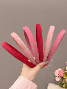 Mũi Cao Màu Hồng Mềm Mại Chống Trượt Kẹp Tóc Chải Tóc Phong Cách Hàn Quốc Mũi Cao Kẹp Tóc Đơn Giản Đa Năng Phụ Kiện Tóc