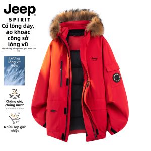 JEEP SPIRIT | Áo Khoác Parka Dày Ấm Đồ Đông