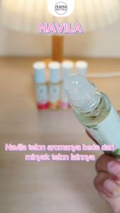 NAVILA Minyak Telon Roll On 10ml 1 Paket isi 5pcs / Telon Oil Lavender Green Tea Arasso Kasturi Saranghae / NAVILA BANDUNUG