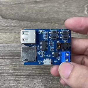 Mach Giải Mã Thẻ Nhớ - USB Kèm Suất Âm Thanh Ra Loa 3W Hàng TỐT