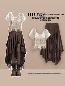 NEEDARNA | Touring Wear Bohemian Ethnic Style Dress
