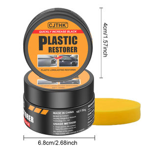 Car Plastic Restorer Back To Black Gloss Car Cleaning Products Plastic Leather Restore Auto Polish And Repair Coating Renovator