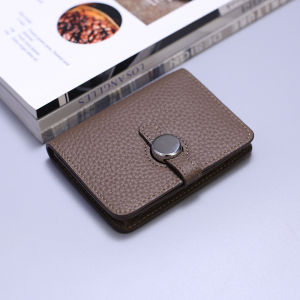 fashiontaker | Slim Small Leather Card Wallet