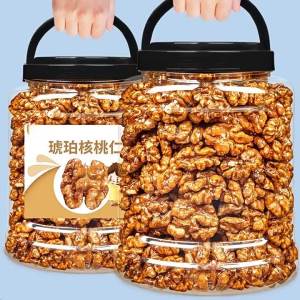 Ready-to-Eat Light Shell Walnut Kernels with Honey Flavor For Pregnant Women 500g