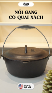Lodge - Nồi Gang Có Quai Xách - 26.67cm (6.62L)