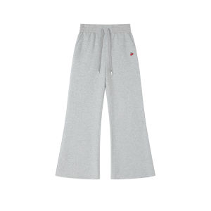 Korean Style Comfort Knit Straight Trousers