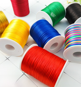 Line 7 100 M DIY Handmade Braided Rope Diamond Knot Bracelet Rope Multi-Color Jade Line Chinese Knot Wire Thick Jade Rope