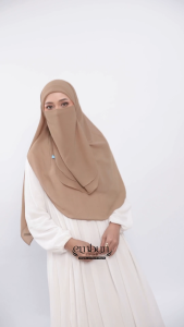 Jilbab Segi Empat Oval Ceruty Babydoll Premium Hijab Curve 2 Sisi 120x120