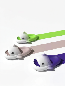 chikoku | Cute Cartoon Shark Slippers Anti-slip & Thick Sole