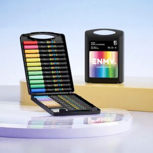ENMI | Soft Tip Washable Layerable Acrylic Markers for Students