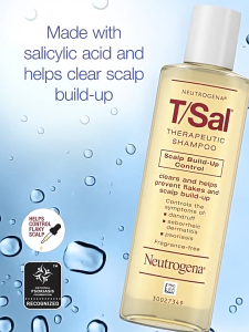 SG in stock Neutrogena T/Sal Therapeutic Shampoo for Scalp Build-Up Control with Salicylic Acid for Dandruff Psoriasis