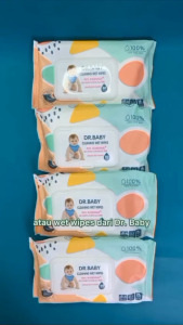 JUKE Tisu Basah DR BABY Wipes Wet Tissue Baby Isi 80 Lembar