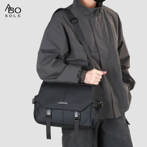 ABOSOLE กระเป๋าสะพายไหล่แฟชั่นผู้ชายกระเป๋าเดินทางกระเป๋าสะพายข้างกันน้ำกระเป๋าธุรกิจกระเป๋าโทรศัพท์กระเป๋าสะพายข้างความจุมากกระเป๋าลำลองน้ำหนักเบากระเป๋าถนนหย่อนใจแฟชั่นสำหรับนักศึกษา