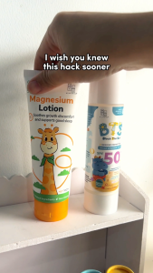 MyLO GWS Magnesium Moisturizing Lotion (100ml) - Soothes Growth Discomfort & Support Good Sleep