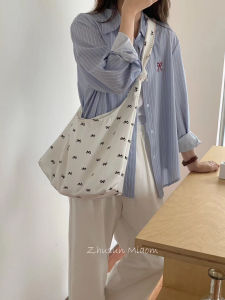 Trendy Butterfly Pattern Single Shoulder Bag Womens Commuter Bag Lazy Versatile Korean Design Bamboo Shoots MiaoMiao 2025 New Style