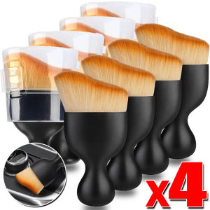 Car Interior Cleaning Brush for Air Outlet Soft Fur Gap Dust Removal Brushes with Cover Car Detailing Clean Tools