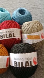 NETRAL - BENANG RAJUT POLYESTER / POLY KILAP & POLY DOP SATUAN 100GRAM