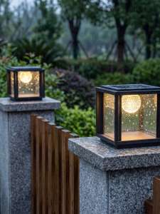 VINCAN | Solar Powered Ultra Bright Decorative Pillar Light