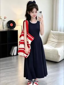 SHANGLEXIONG | Đầm Dài Mỏng Thời Trang Mùa Hè cho Bé Gái