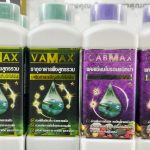 ( 2แถม2 ) CABMAX แคลเซียมและโบรอนเข้มข้น + VAMAX ธาตุอาหารรวมเข้มข้น 4 ลิตร