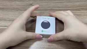 elough | Mini GPS Locator Anti Lost Alarm Wallet Keychain Smart Tag Bluetooth GPS Tracker For iPhone Find My App ios GPS Finder