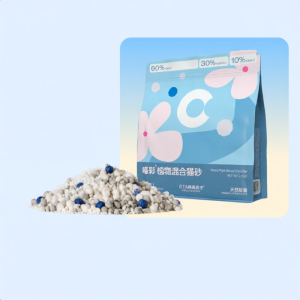 Cator | Odor Control Dust Free Non Stick Easy Clumping Mixed Cat Litter