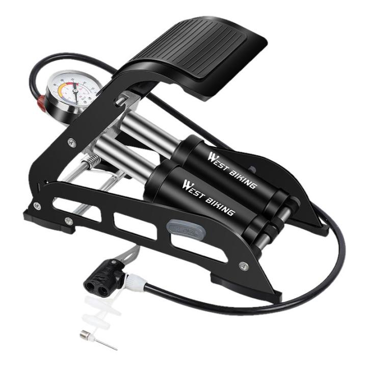 West Biking | Bơm lốp đạp chân áp suất cao Cho Xe Đạp Và Ô Tô | Lazada.vn
