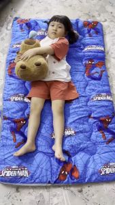 Nệm/Topper nhỏ gọn 80cmx1m4 cho bé thoáng mát đa dạng mẫu mã Đệm đơn 1 người êm ái Kèm Gối Ngủ siêu đáng yêu mềm mại Voi Kem Nhộng Chũn