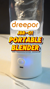 Dreepor Portable Blender 600ML Personal Cup For Gym Travel Electric Juicer With Colored Lights