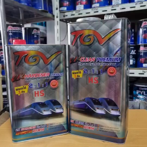 แลคเกอร์ TGV HS 2:1:1 พรีเมี่ยม ขนาดเนื้อ 5.5Kg + ฮาร์ด2.8Kg ใหญ่ คุ้ม พ่นรถได้3คัน