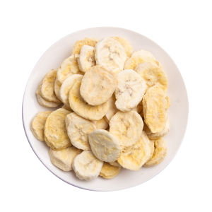 With Time Frozen Dried Banana Slice Dried Banana Chip Casual Snack Ready to Be Served