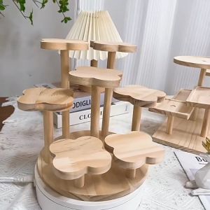 ชั้นวางโชว์  ชั้นวางบันได  ที่เก็บของเล่นสุดอินเทรนด์ ชั้นวางทำมือ  ชั้นวางโชว์ของตกแต่ง