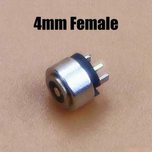 Đầu Nối Từ Tính Pogo Pin Dòng Điện Cao 12V 2A Đầu Dò Nam Nữ Hút Lò Xo 4mm-10mm Để Sạc Nguồn DC Các Linh Kiện Điện Tử