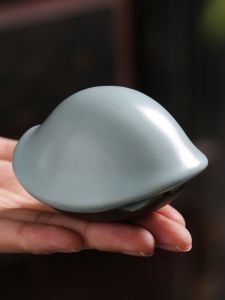 Ruyao Ceramic Tea Pet Turtle Shell Tea Play Tea Pottery Accessories Chinese Traditional Culture Daily Use Handmade Crafted