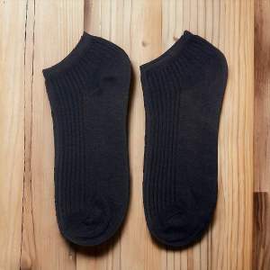 Men And Women Cotton Ankle Socks Black And White Socks Sweat-absorbent Socks Quality AS-141 AS-142