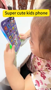 Kids Learning Mobile Phone Toys Smart Chinese Charge Phone Music Story Early Educational Toys Favorite Holiday Gift