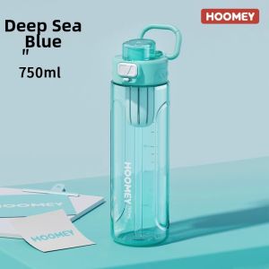 HOOMEY | Aesthetic Portable Large Capacity Tritan Sports Water Bottle