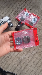 Baut Kunci Mata Gerinda Tangan Flange Set Inner Outer Gerinda Universal M10