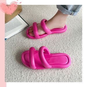 YaKo รองเท้าแฟชั่น New❗️รองเท้าแฟชั่นนุ่มนิ่ม ใส่สบาย ใส่เที่ยวคาเฟ่ เกร๋ทุกลุค🥨 สายคาดเก๋ๆ มี 4 สี จุกๆ 🛒 ช้อปเลยค่าาาสาว