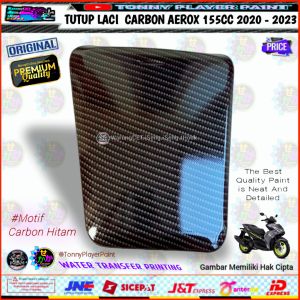 TUTUP LACI CARBON ALL NEW AEROX 155 CONNECTED V2 CARBON