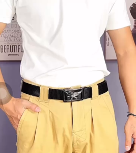 Thắt lưng nam khóa tự động tiện lợi chất liệu dây dù cao cấp - Phong cách nam tính lịch lãm - Thương hiệu AUKULASIC AUK269