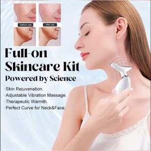 Neck Massager - Instant Neck And Face Lift Tightens And Firms Skin Reduces Wrinkles And Fine Lines
